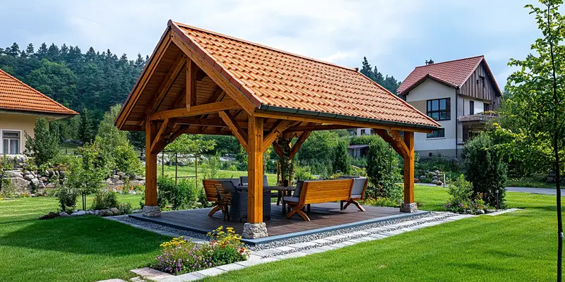 Jaka odległość altany od granicy działki?