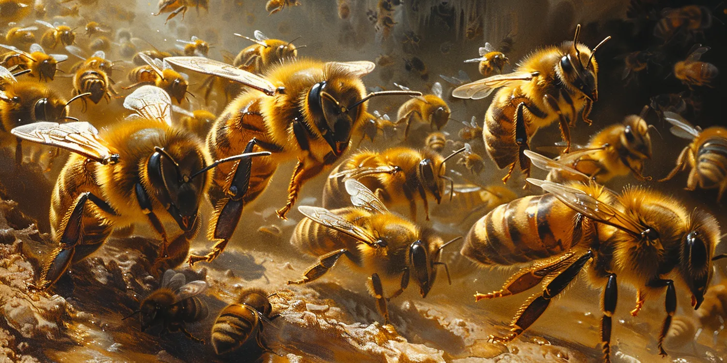 Pszczele produkty z syropu cukrowego