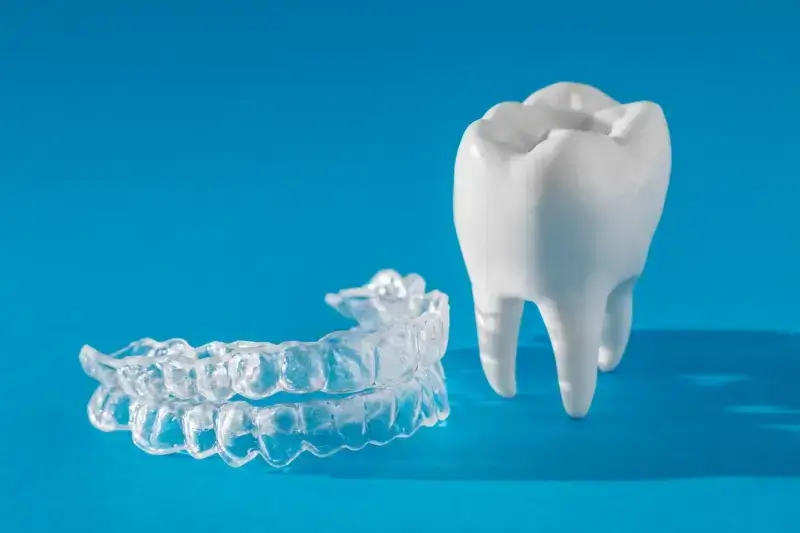 Zakończenie leczenia nakładkami Invisalign