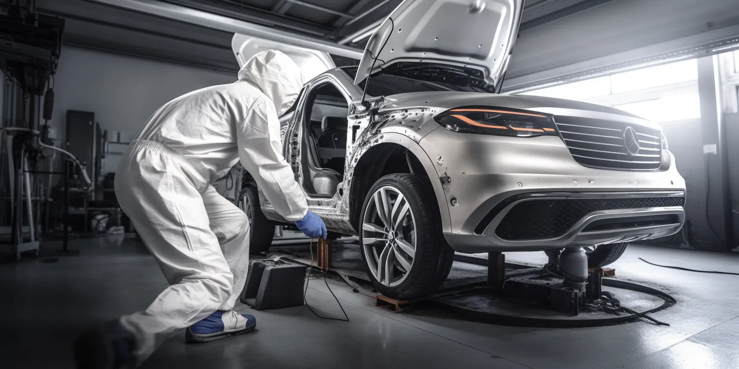 Naprawa samochodu w warsztacie samochodowym