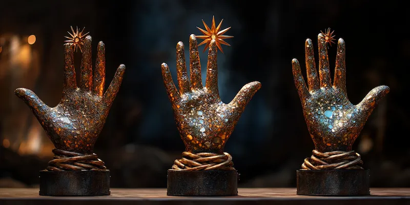 Statuetka podziękowanie za współpracę