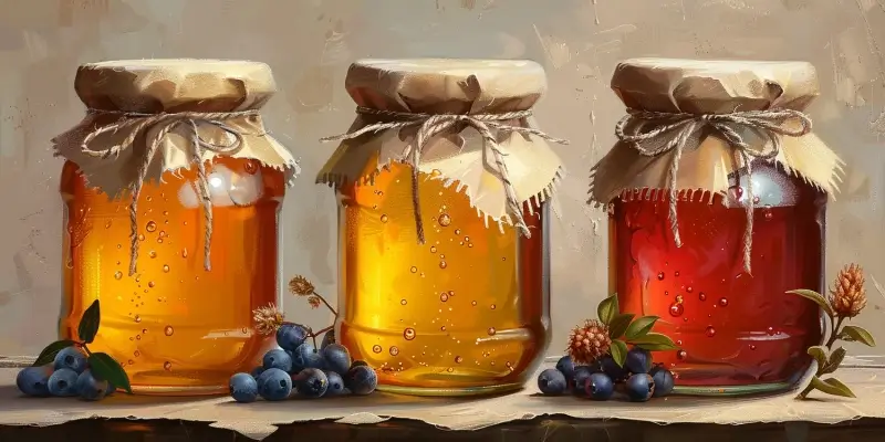 Zdrowy miód wrzosowy