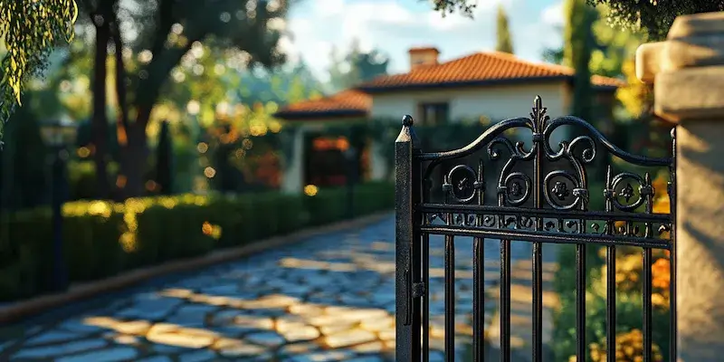 Aluminiumzaun aus Polen