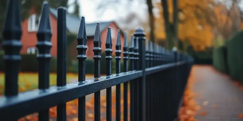 Gartenzaun Metall Polen