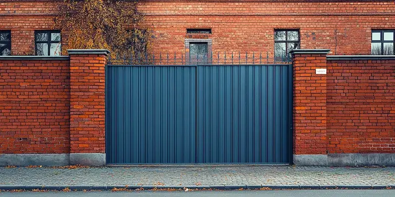 Metallzäune aus Polen mit montage