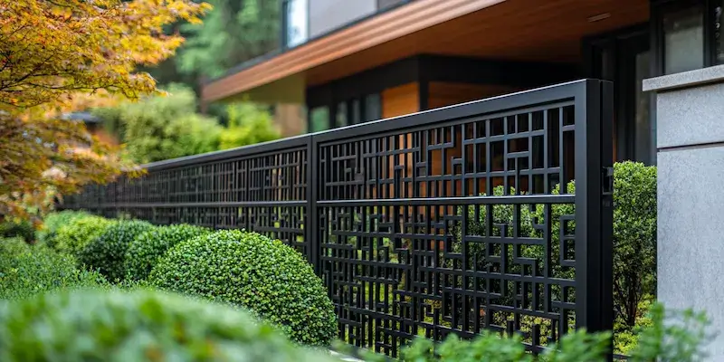 Zaunelemente aus Polen