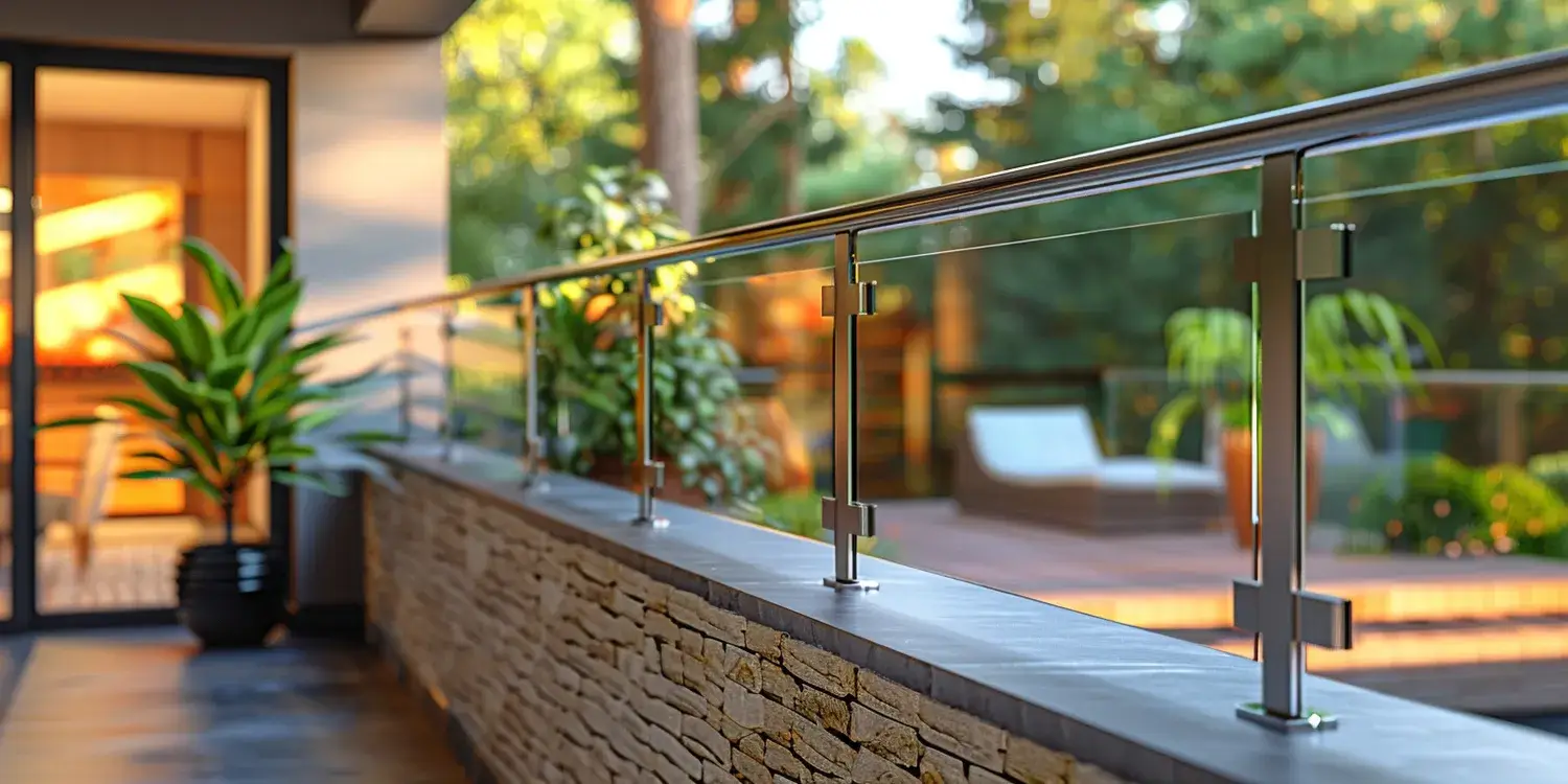 Balustrady szklane zewnętrzne Warszawa