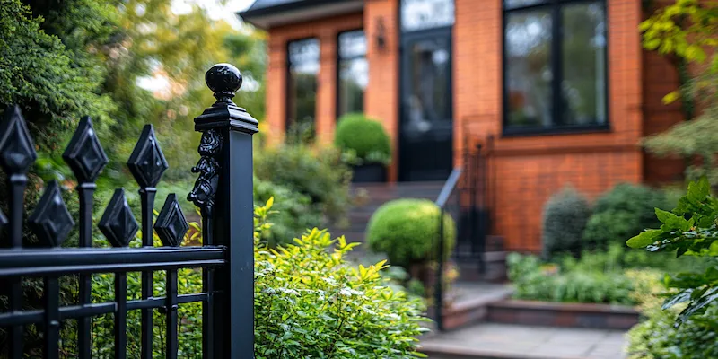 Gartenzaun aus Polen